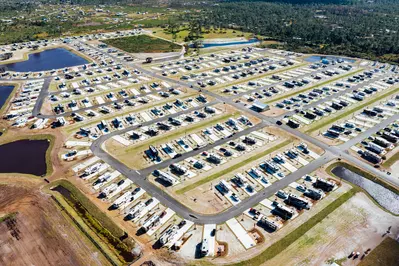 parking lot from air