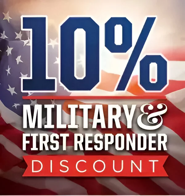 10% Military & First Responder Discount